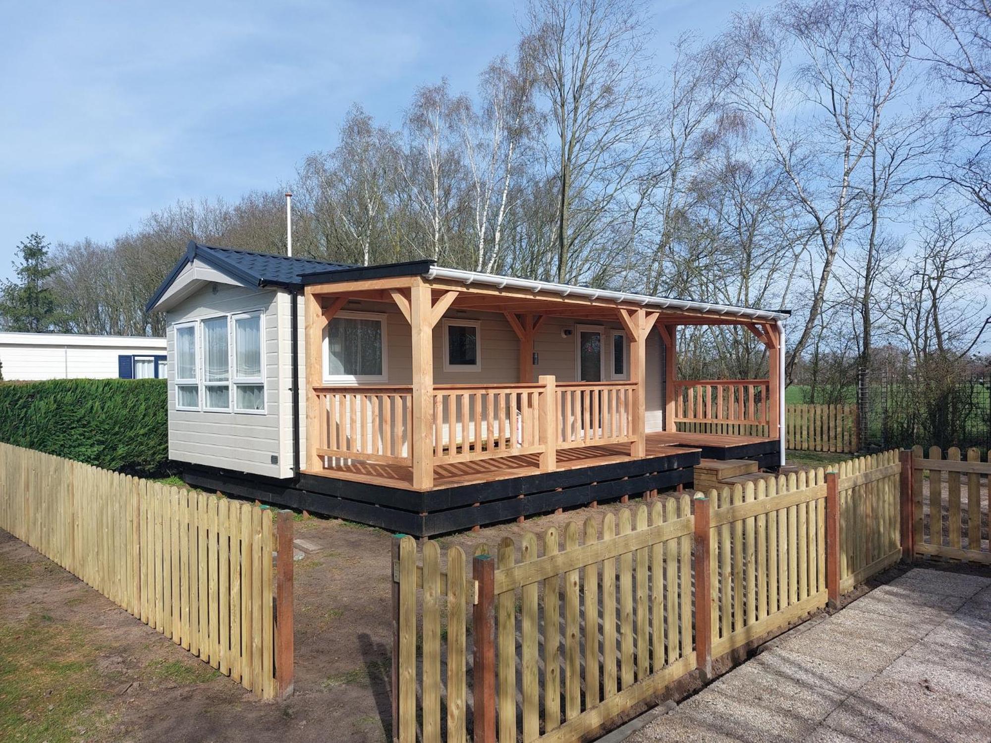 Cosy Holiday Home In Appelscha With Garden エクステリア 写真
